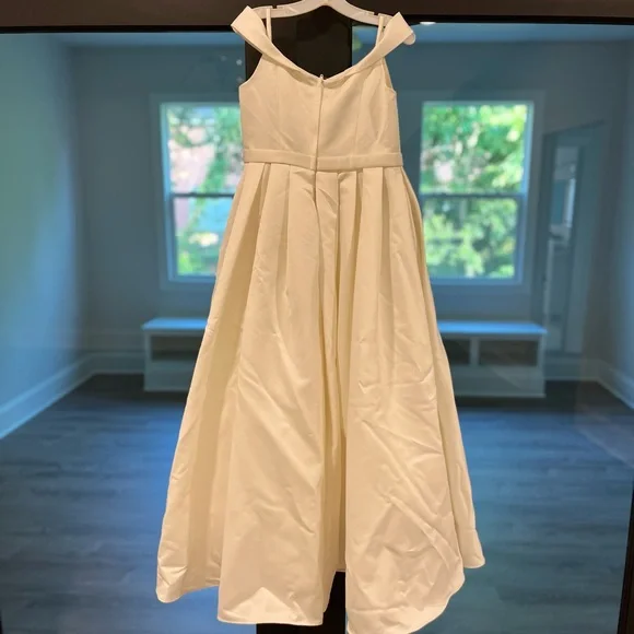 princess polly baby blue dress David's bridal elegant wedding dress size 14
